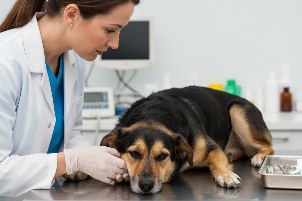Warning signs that dog not eating is a veterinary emergency