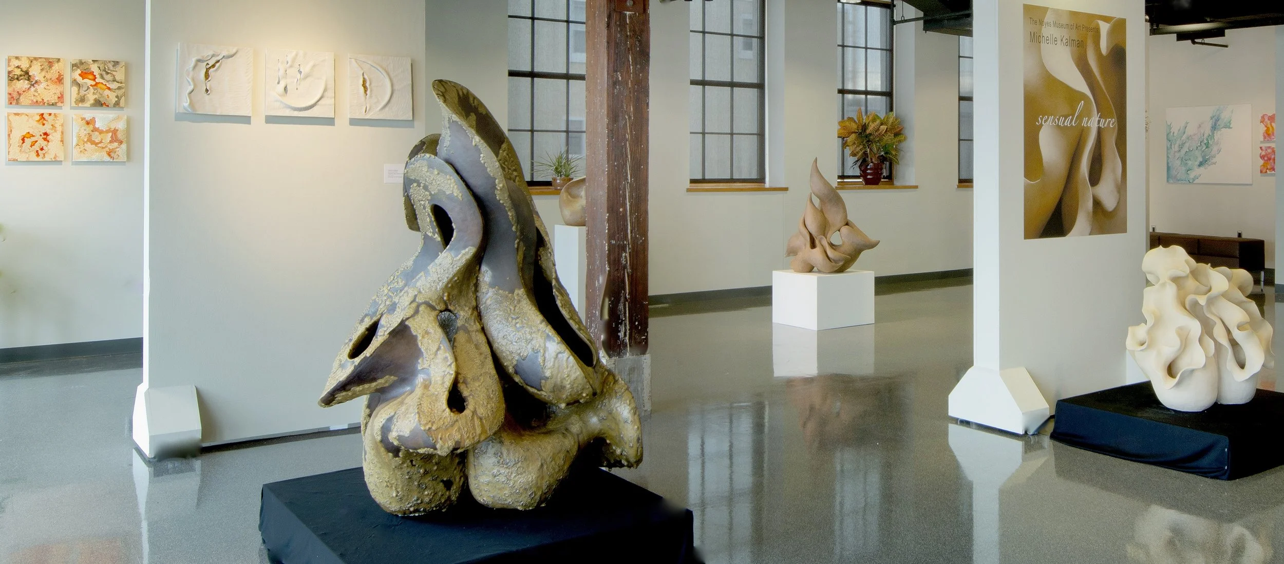 Noyes Museum of Art, Solo Exhibition 2016 Clay