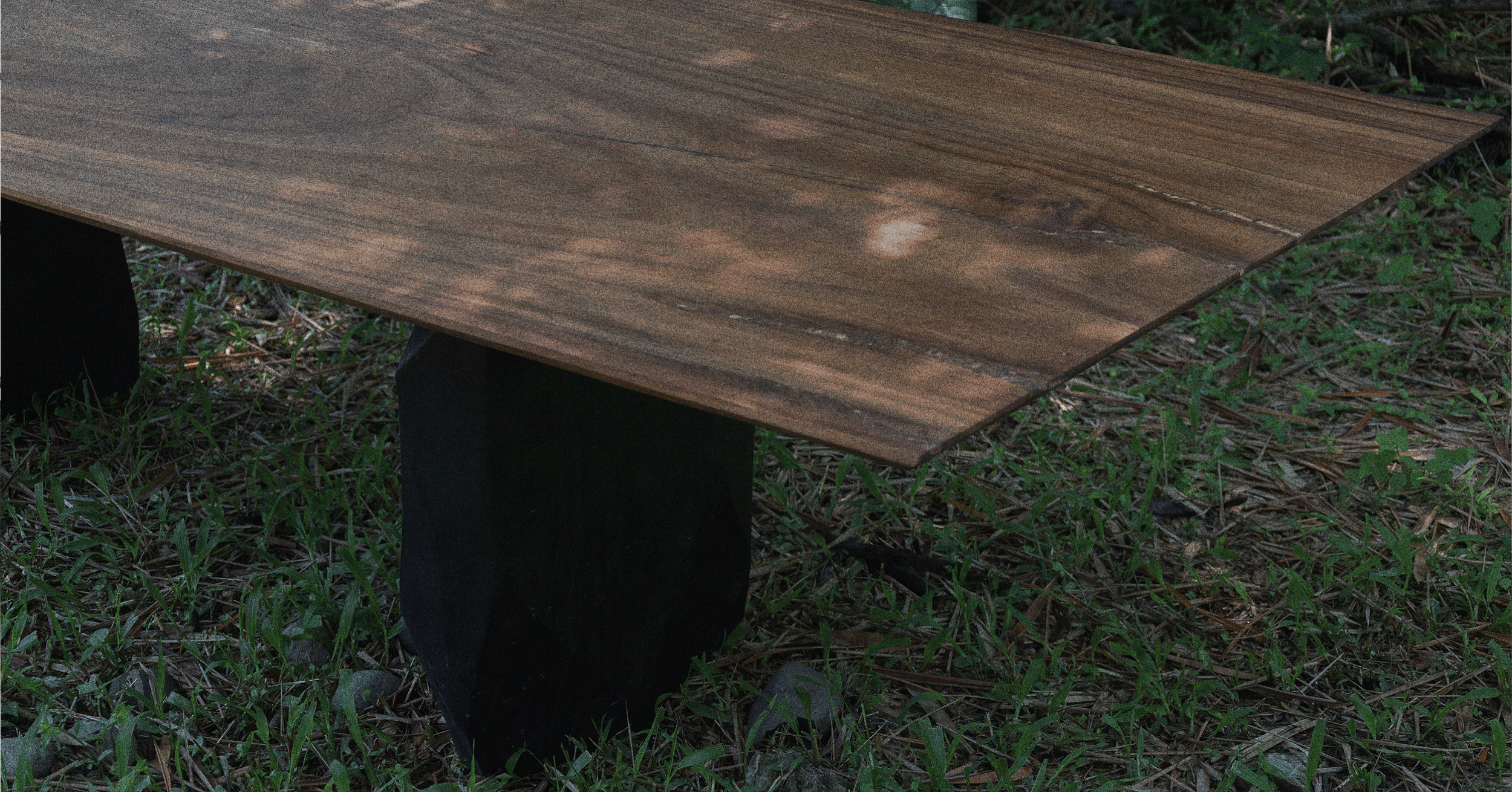 Mesa de comedor close up