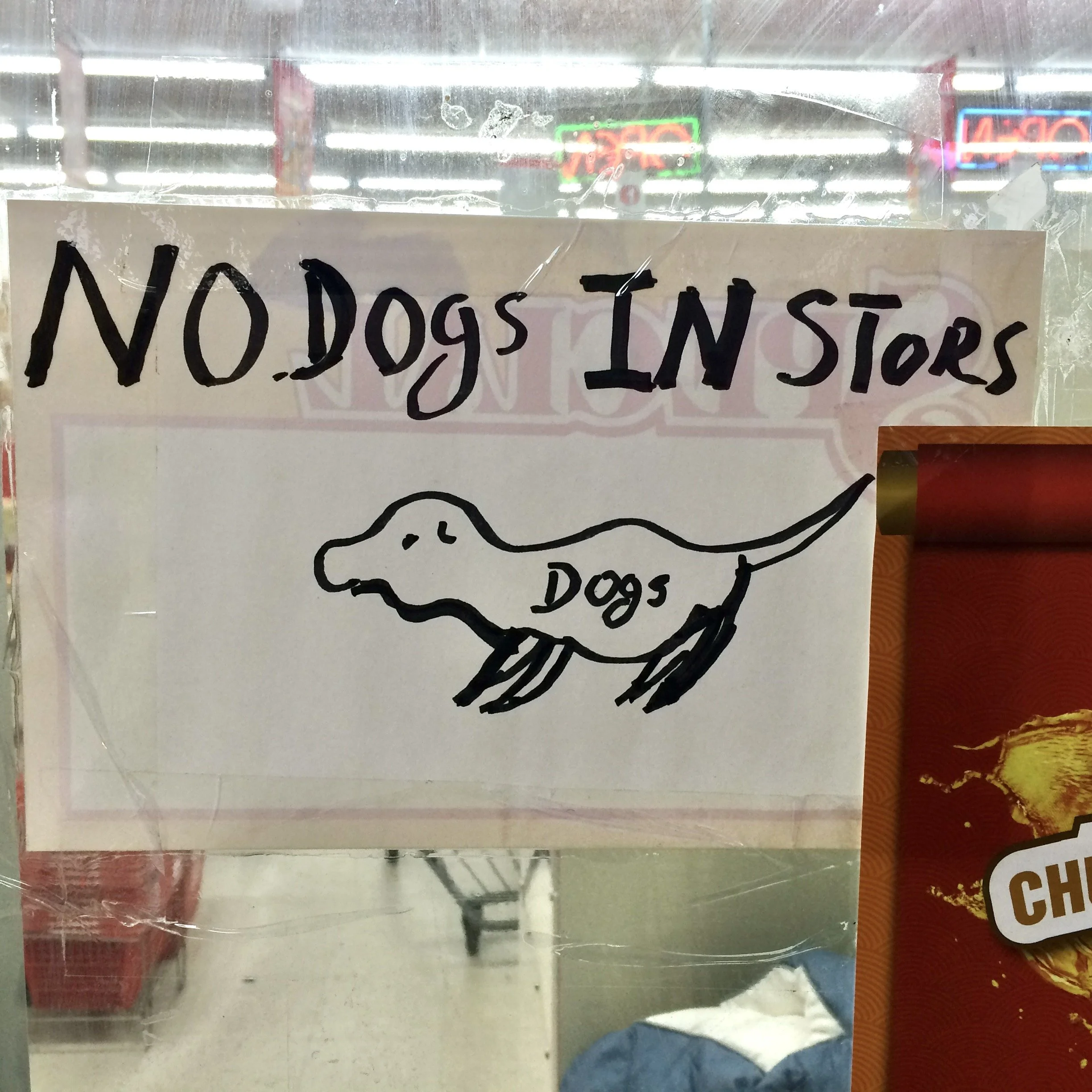 No dogs in the grocery store, Philadelphia | Zach Miller