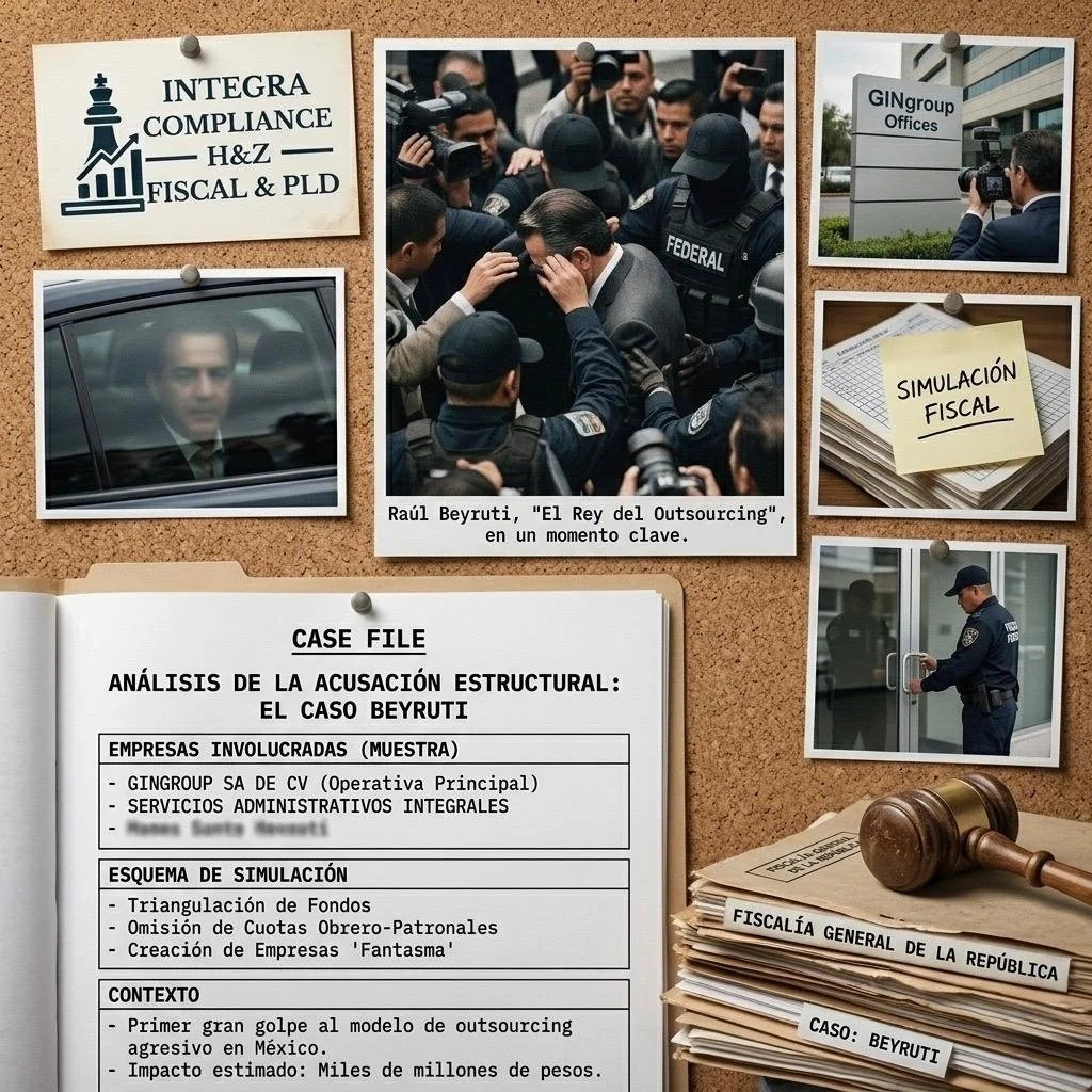 Raúl Beyruti vinculado a proceso: el primer golpe estructural contra la simulación fiscal en México