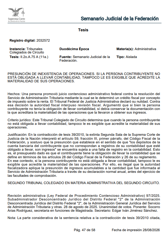 El SAT le presumió ingresos sobre lo que el contribuyente ya había declarado. 