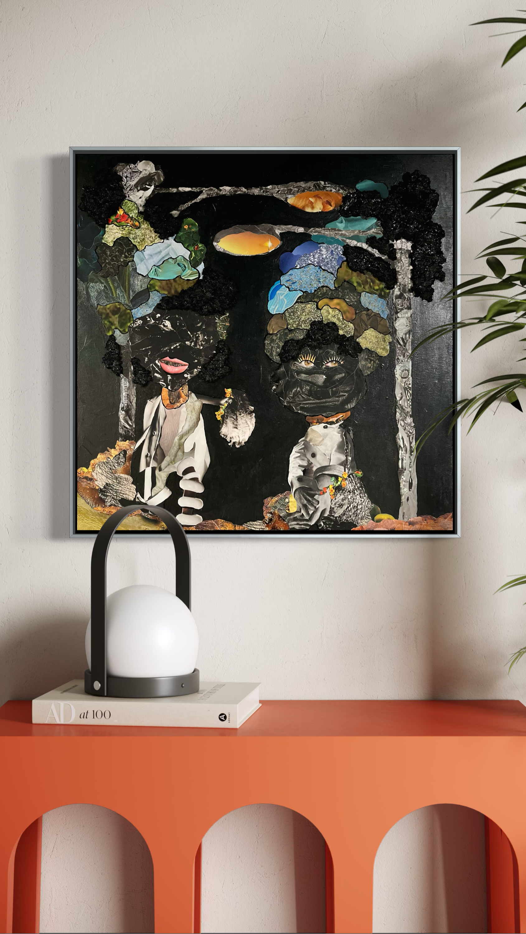 Streetlights & Shysties (Original) - 20x20"