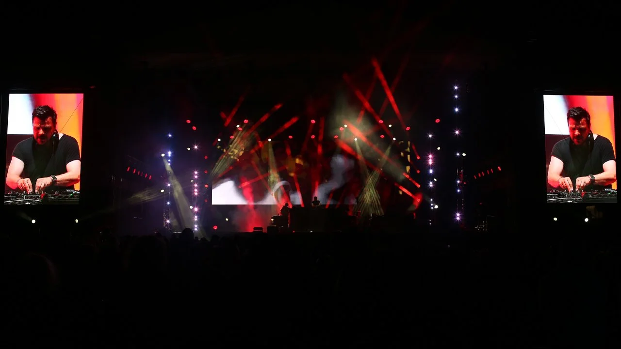 ATB Wondersalā 2025 - Dzīvā translācija uz ekrāniem ar 4 kamerām + resolume tehniskā nodrošināšana