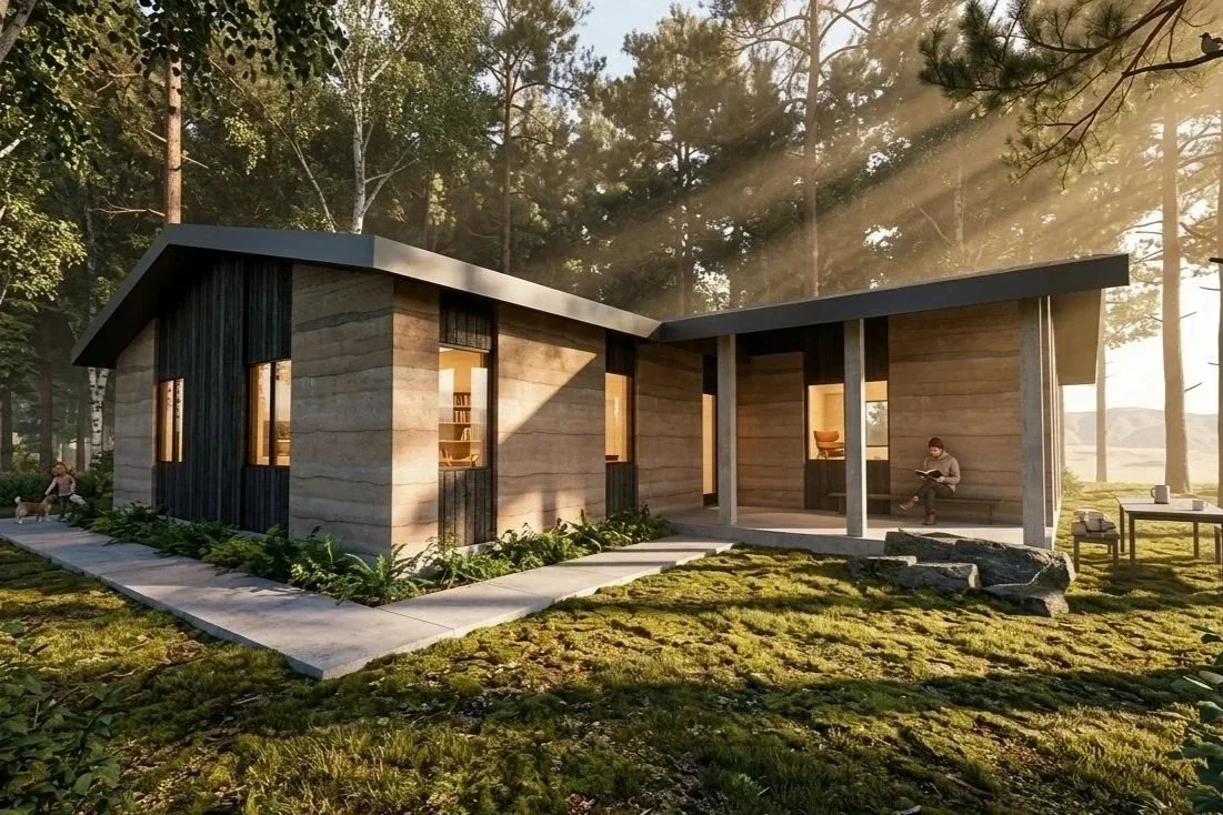 Elle 3 Bedroom Rammed Earth Healthy Home Magis Developments