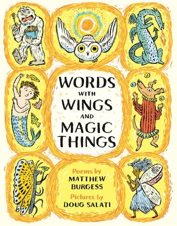 Book cover art for Words with Wings and Magic Things