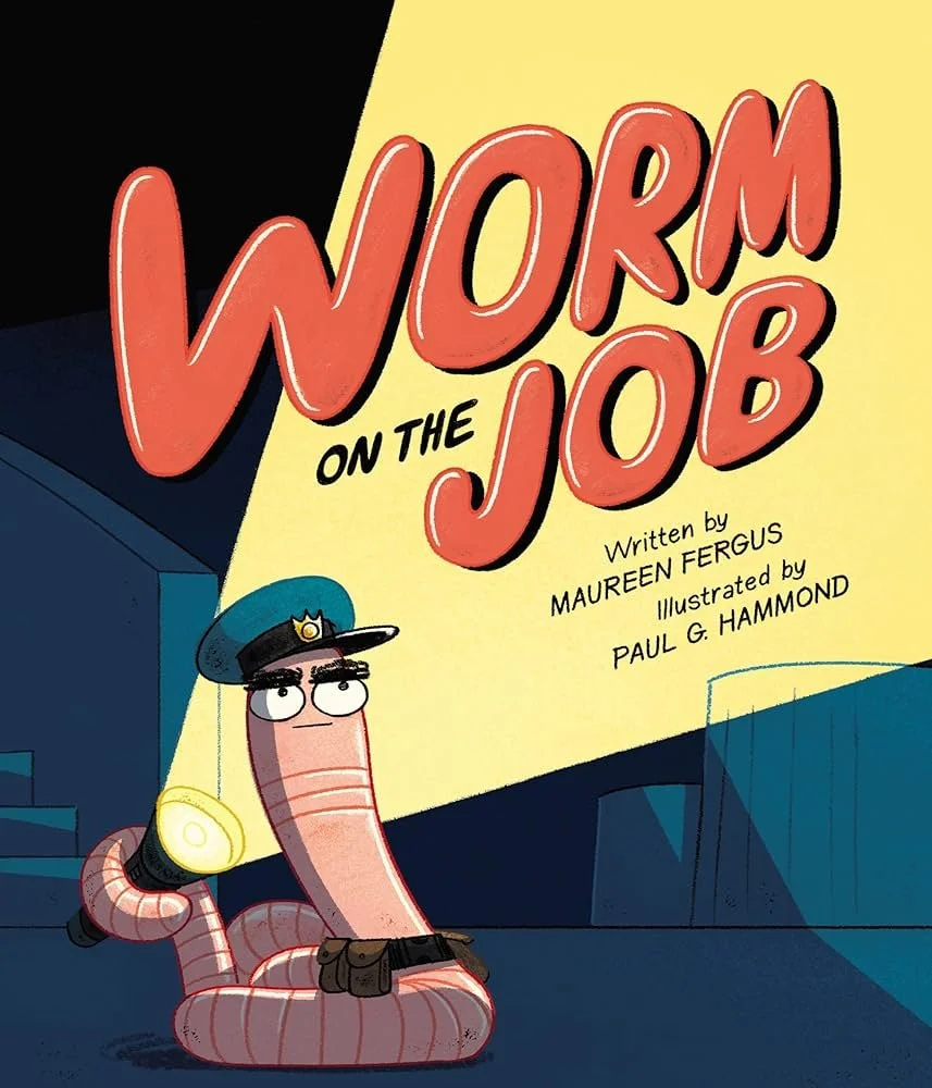 Book cover art for Worm on the Job.