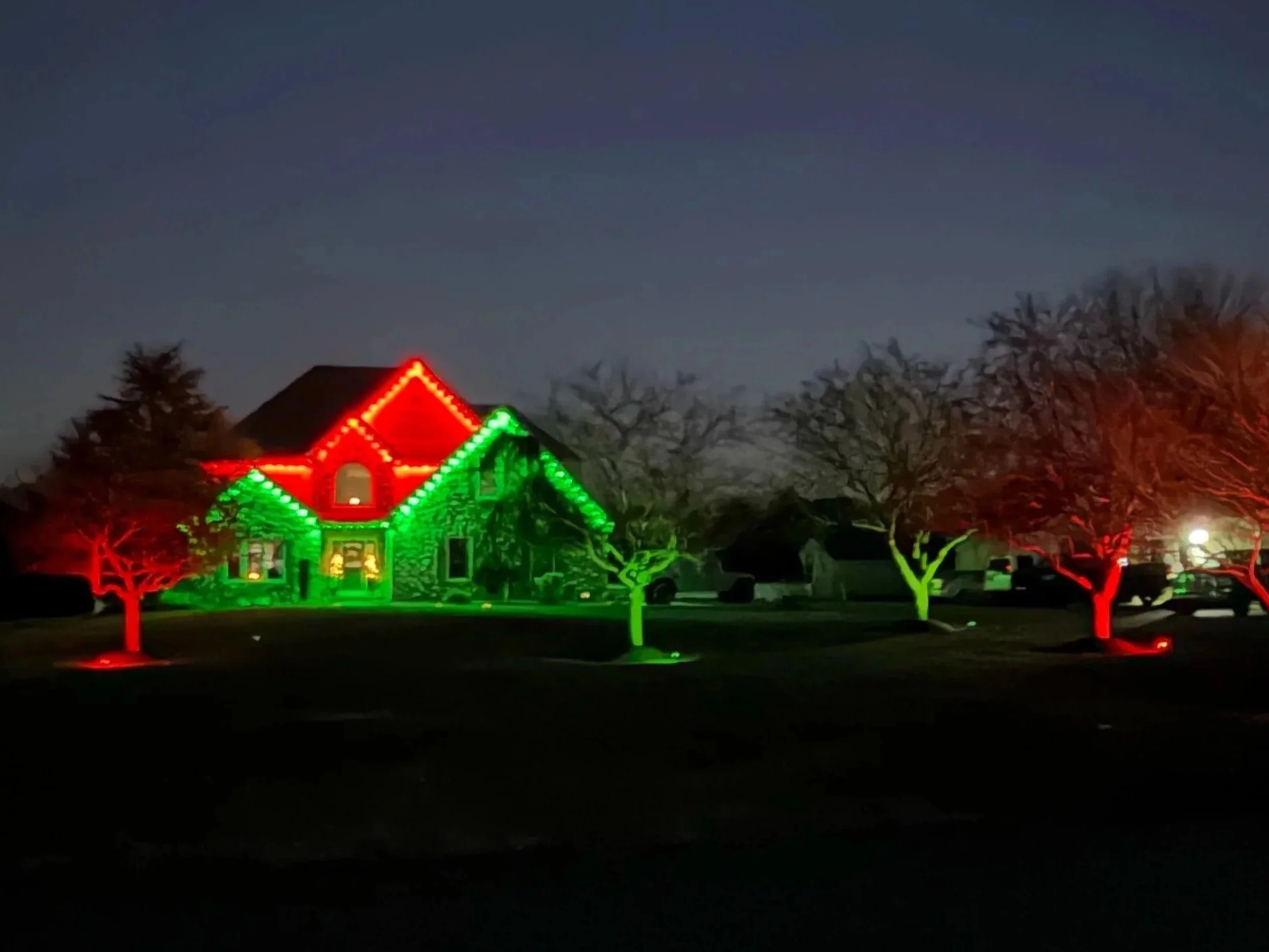 Professional Christmas light service in Carlisle, PA