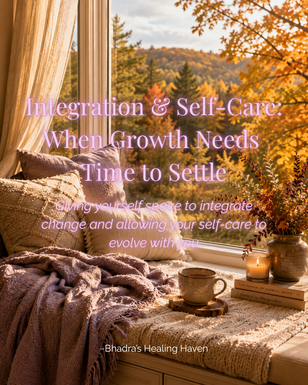 When Growth Needs Time to Settle: Listening to What You Need Now