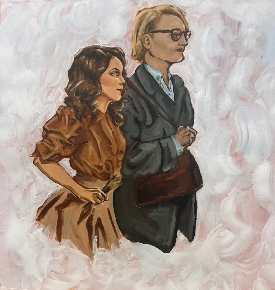 Ava & Max | Acrylic on Paper