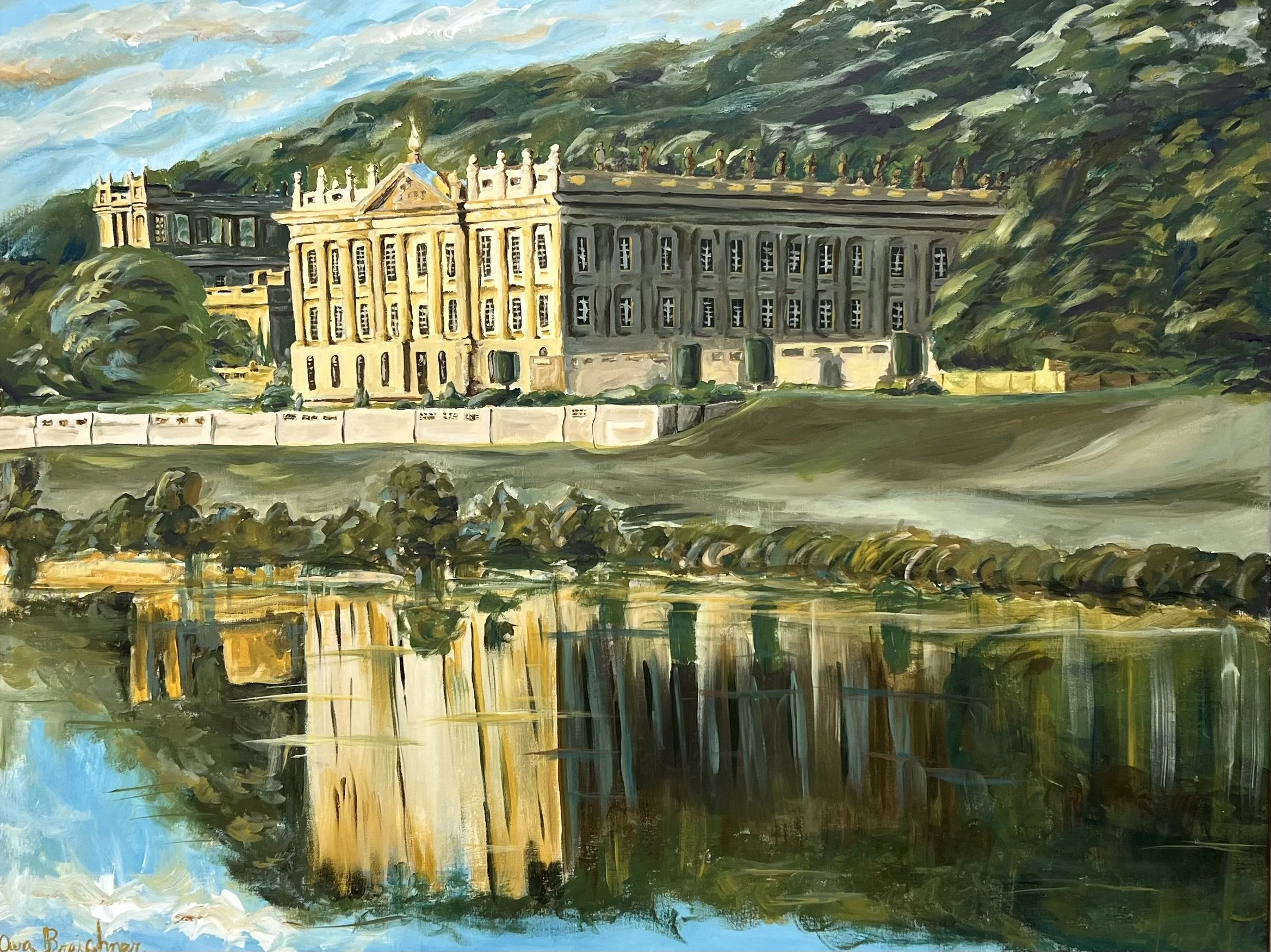 Pemberley Estate | Acrylic on Canvas