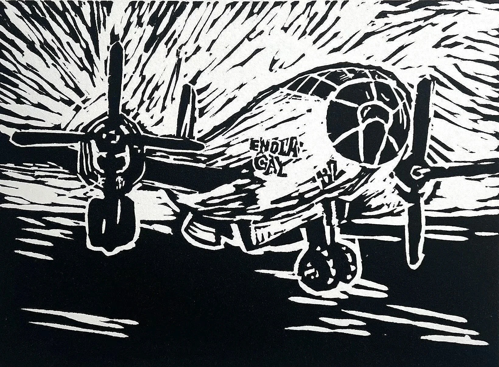 DEI Hire | Linocut