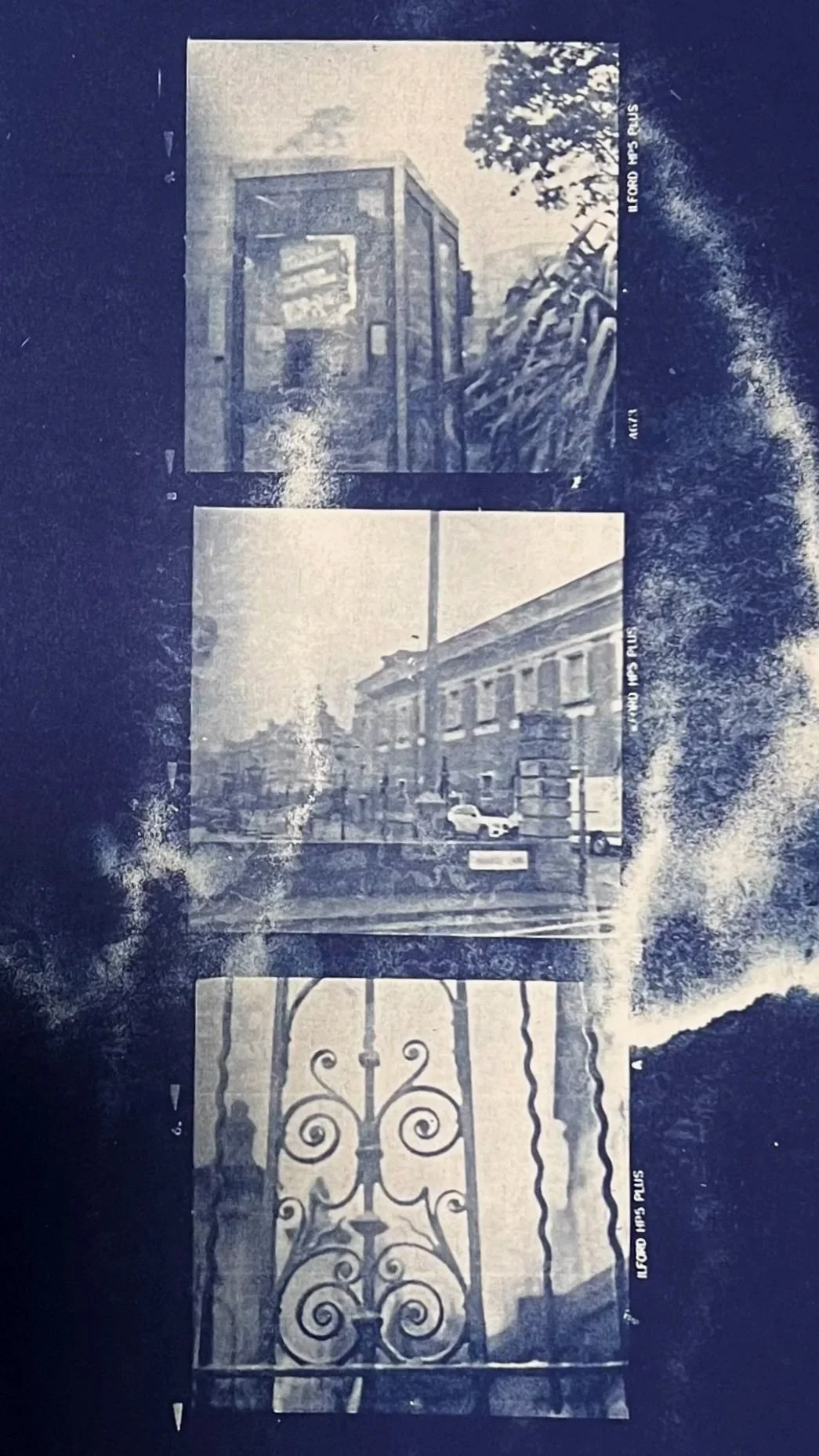 Northumbria Campus | Cyanotype