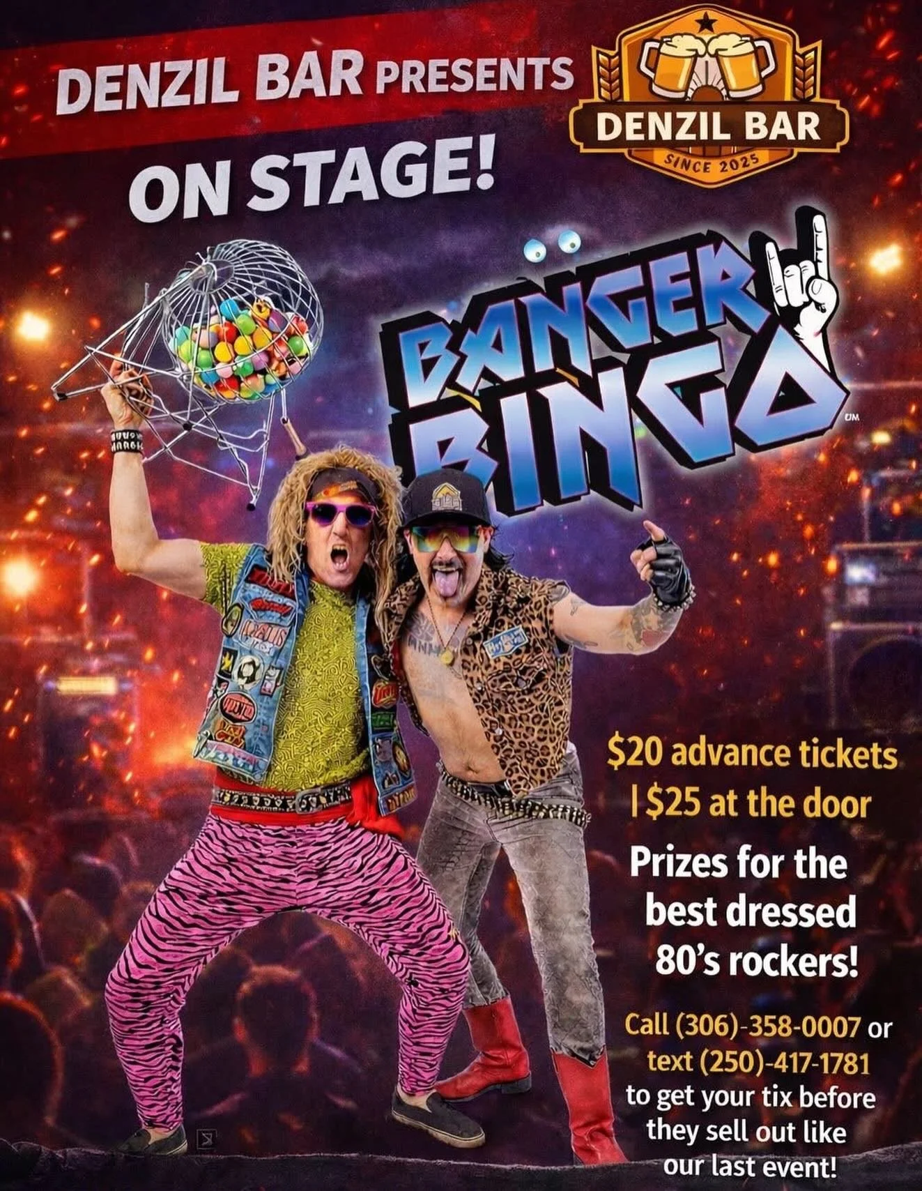 Public shows this weekend !

Denzil Pub Friday March 27