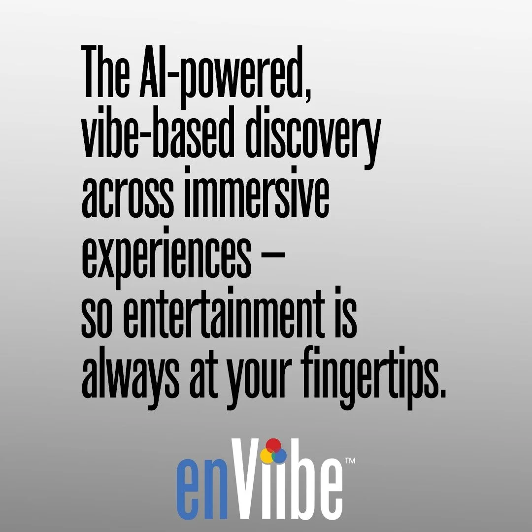 Introducing Enviibe&rsquo;s AI Companion: Your conversational entertainment guide. Your Agent of Navigation. Pick your avatar and start the conversation. They know your viewing history, your preferences and sense your vibe. The Pulse of Entertainment