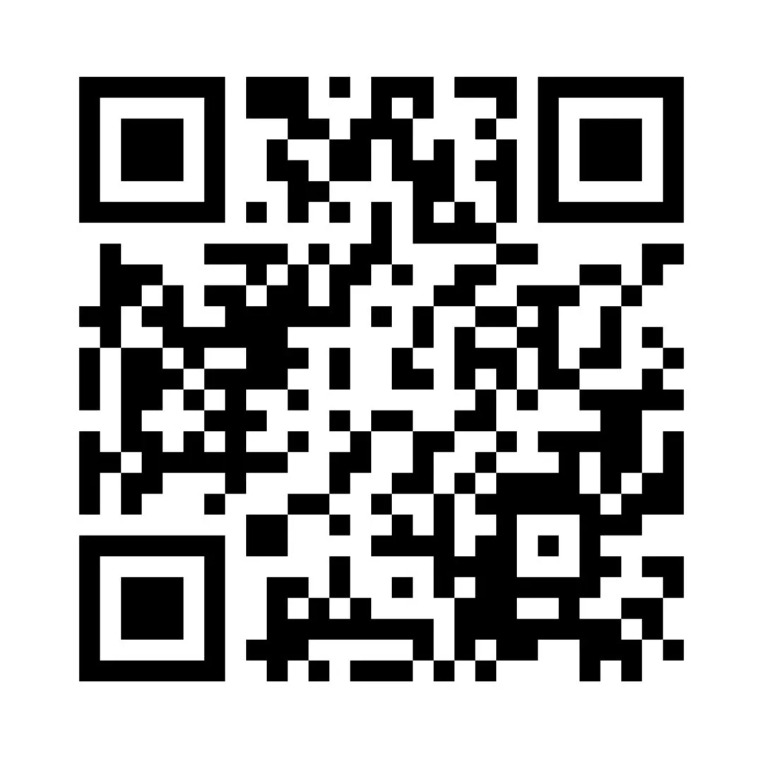 A QR code on a white background.