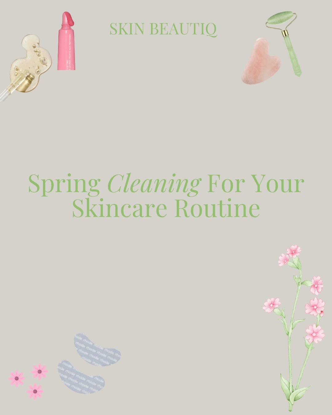 Spring is the perfect time to reset your skin 🌸
From fresh pillowcases to SPF every day - these small changes make a big difference

Healthy skin starts with consistency ✨
Save for later + don&rsquo;t skip the basics