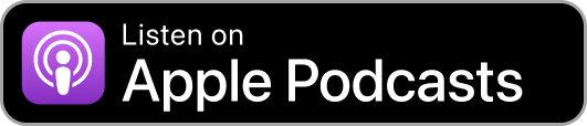 Apple Podcasts logo with text 'Listen on Apple Podcasts'