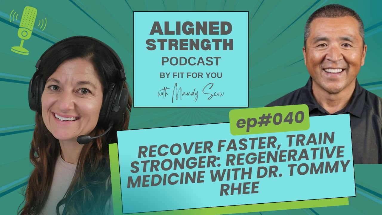 #040 - Recover Faster, train stronger: regenerative Medicine with Dr. tommy rhee 