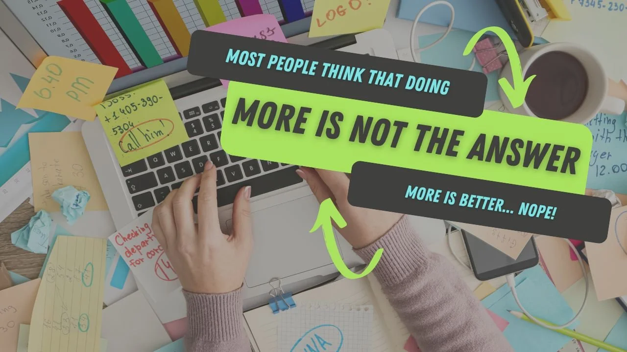 Burnout Isn’t from Doing Less—It’s from Doing Too Much: The Smarter Way for Busy Adults in Trempealeau