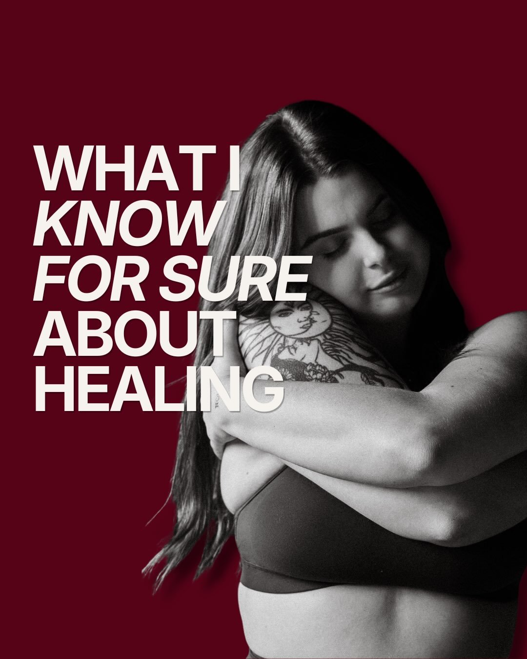 What I know for sure about healing 🤍 #soulwork