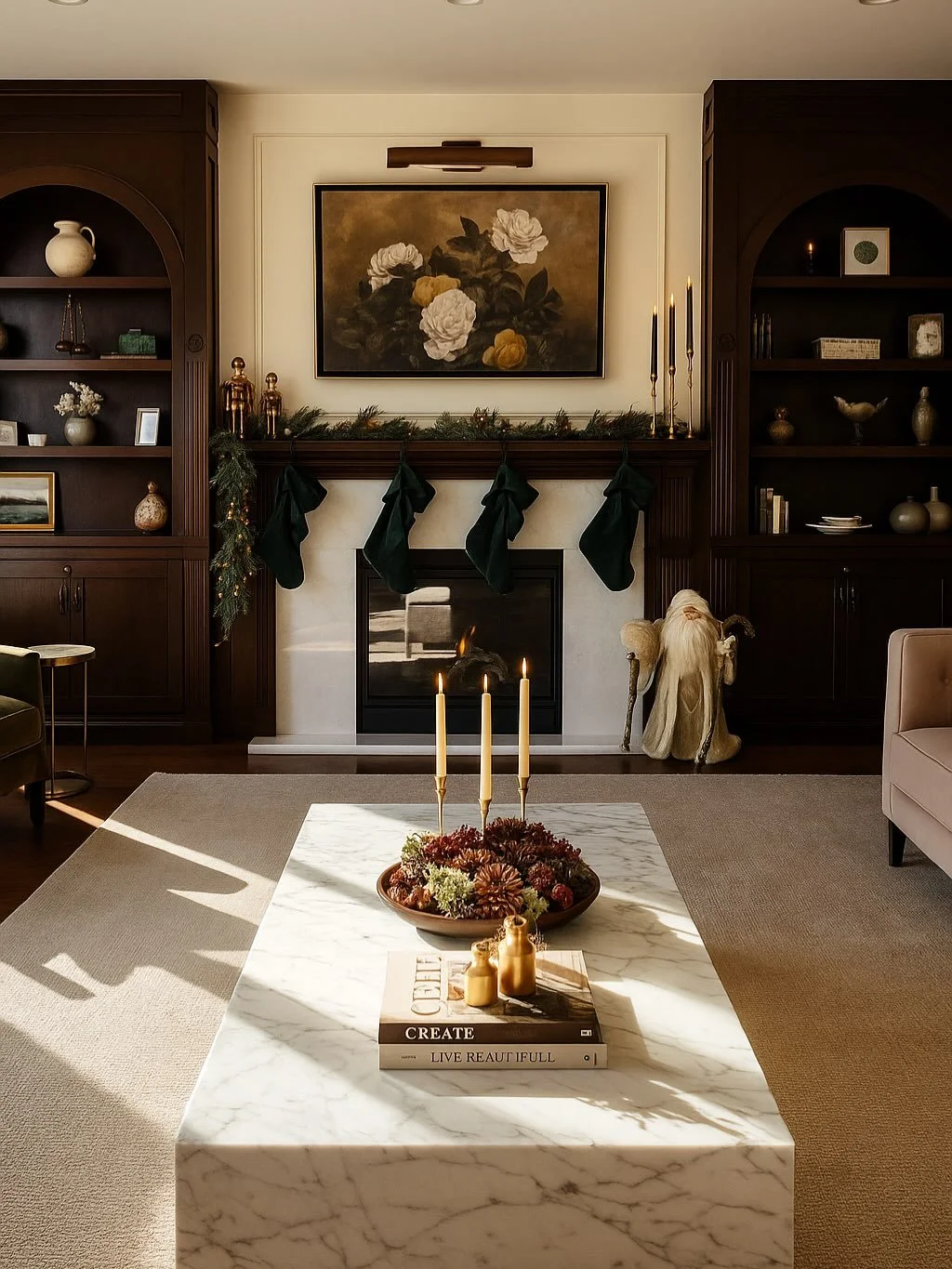 I'm thrilled to share that I've just finished transforming a client's home into holiday magic! The Christmas decor is perfectly elegant and timeless, setting the stage for unforgettable family gatherings and cherished memories.

It&rsquo;s still not 