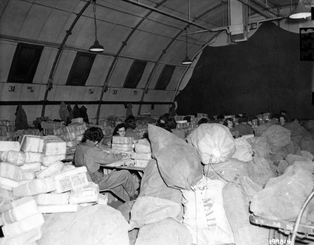 The Postal Directory Section processed 624,000 parcels in one month alone.