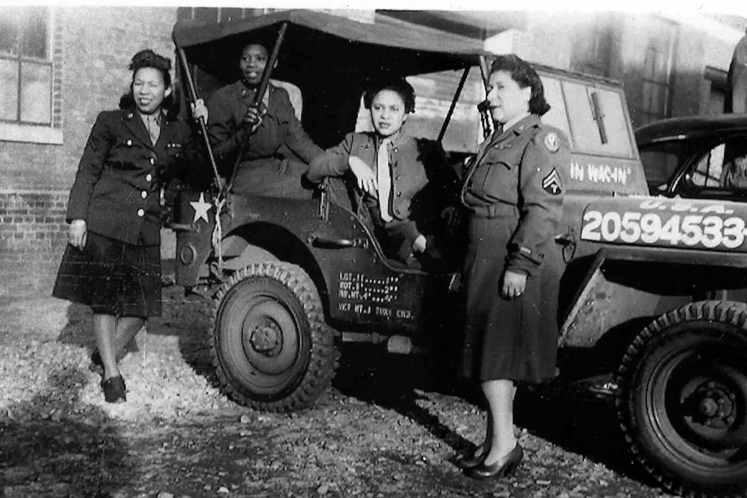 Sylvia Benton, and Other Members of the 6888th Central Postal Directory Battalion