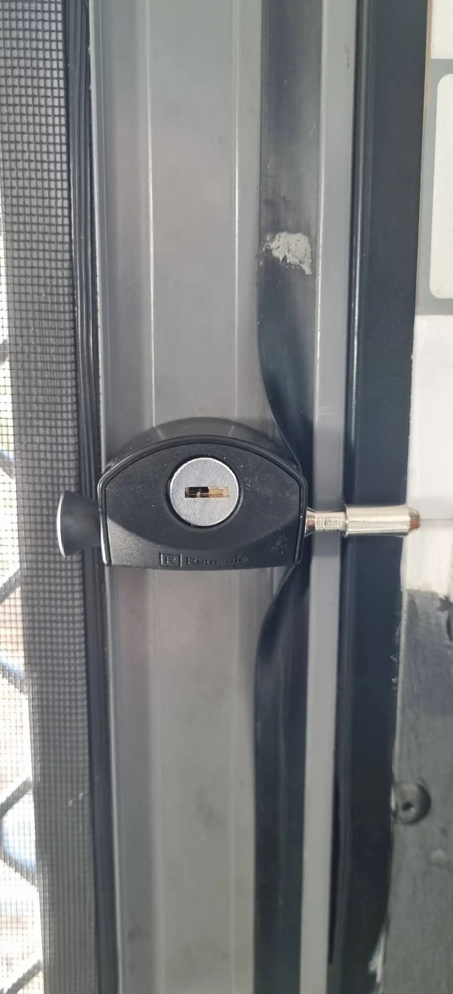 Caravan doors are extremely easy to break into. Our door locks are placed on the inside of the caravan door providing security and peace of mind. They come in black or white