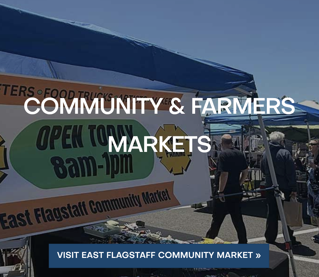 Community and Farmers markets, click for details