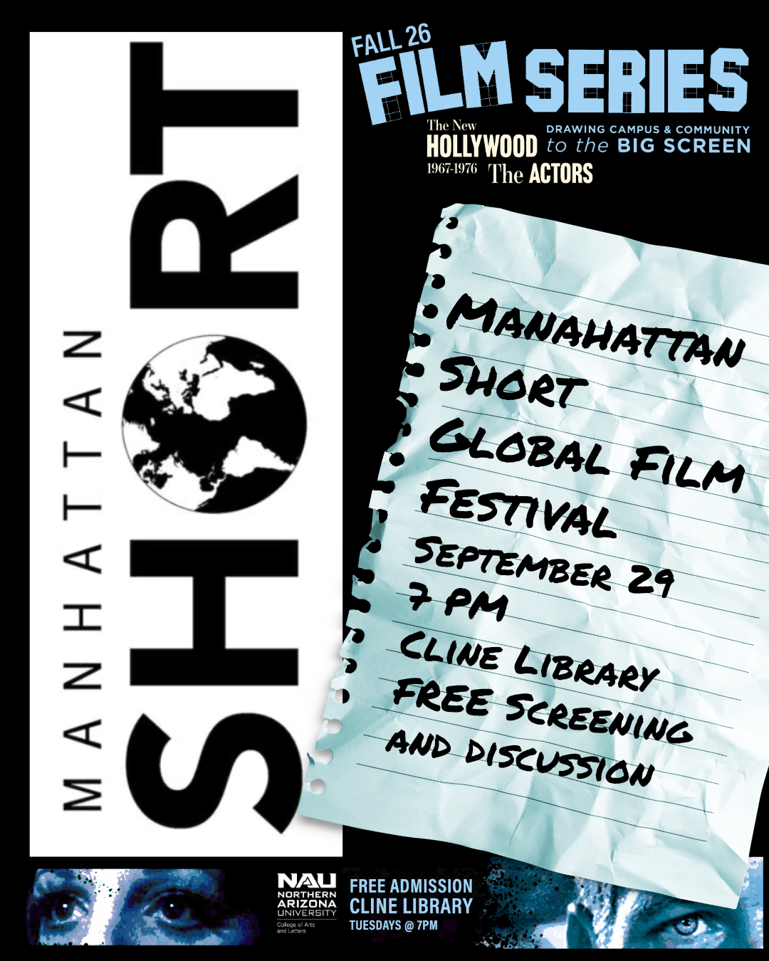 CAL Film Series manhattan Short  movie poster 