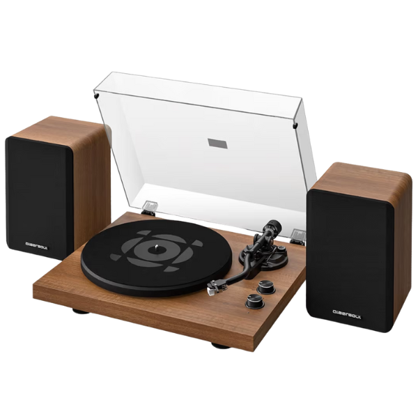 RECORD PLAYER WITH SPEAKERS