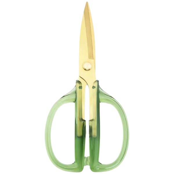 GREEN & GOLD KITCHEN SHEARS