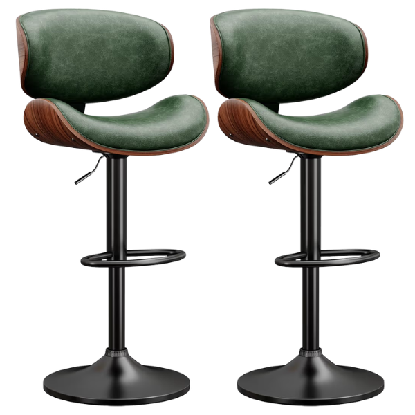 DARK GREEN BARSTOOLS