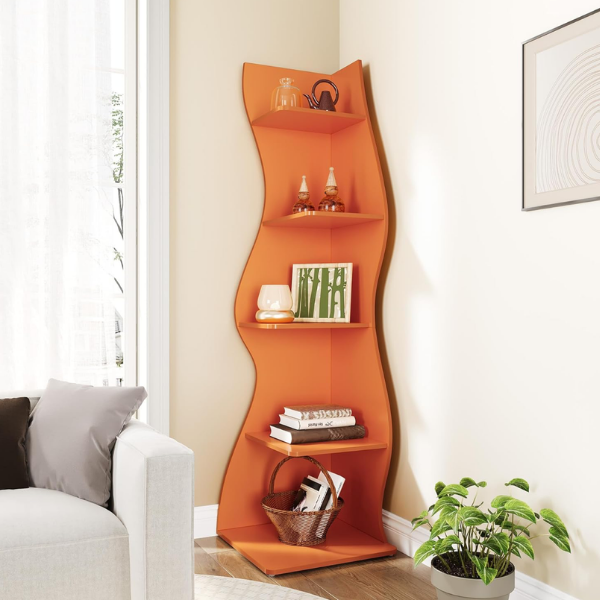 ORANGE CORNER SHELF