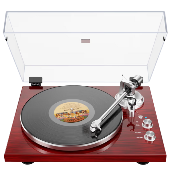 RED RECORD PLAYER