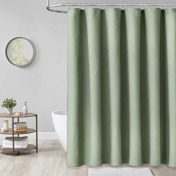 SAGE GREEN SHOWER CURTAIN