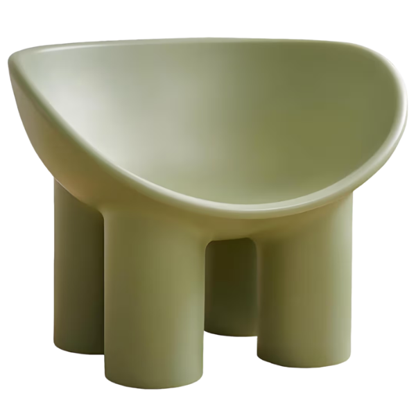 PALE GREEN ELEPHANT LEG CHAIR
