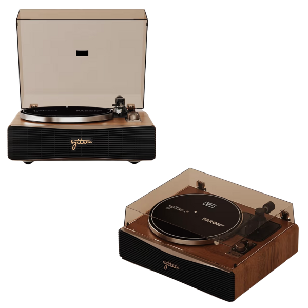 WALNUT RECORD PLAYER