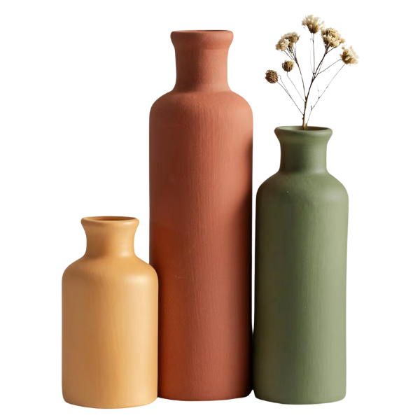 CERAMIC VASE SET