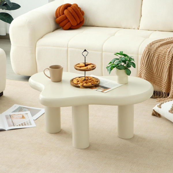 WHITE CLOUD COFFEE TABLE