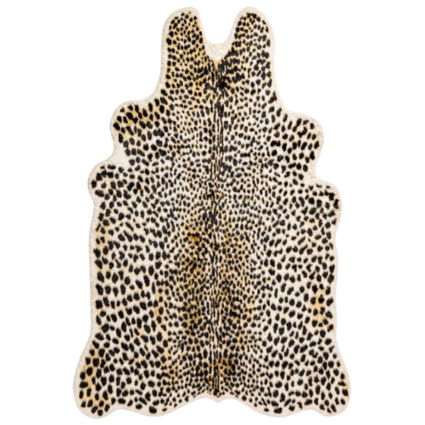 LEOPARD AREA RUG