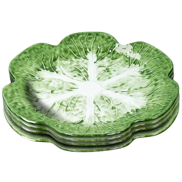 CERAMIC CABBAGE PLATES