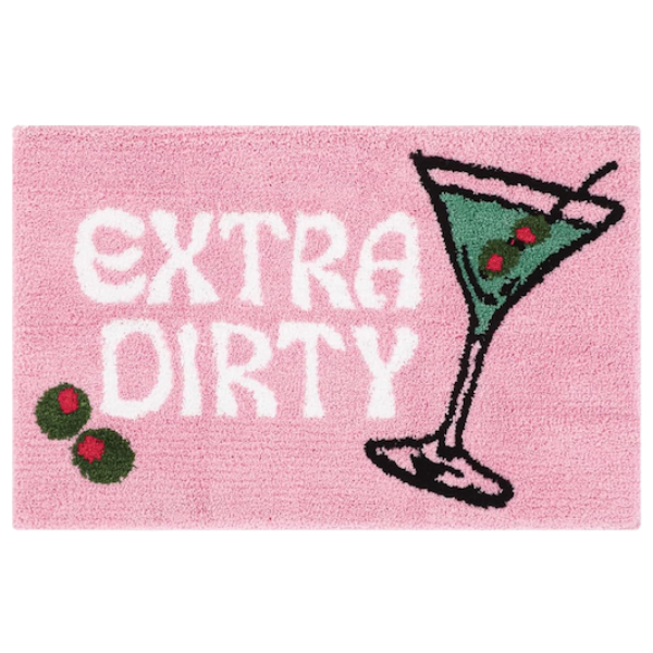 EXTRA DIRTY MARTINI BATH MAT