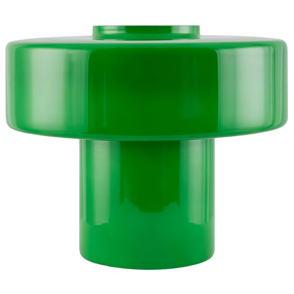 BRIGHT GREEN CONTEMPORARY LAMP