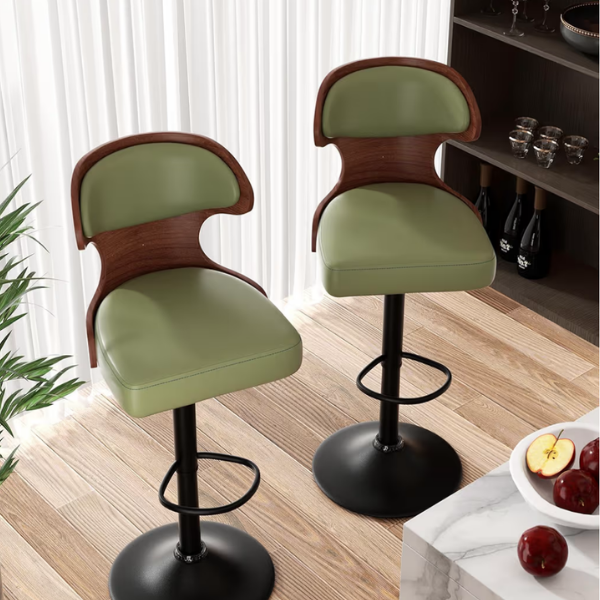 GREEN BARSTOOLS