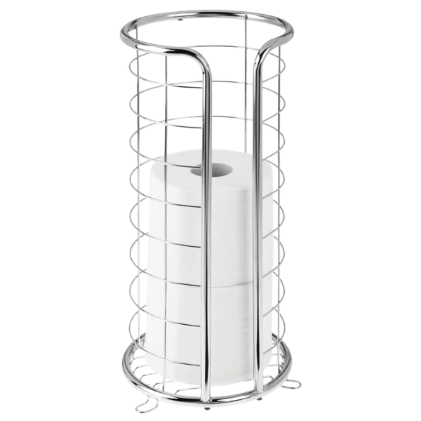 CHROME TOILET PAPER HOLDER