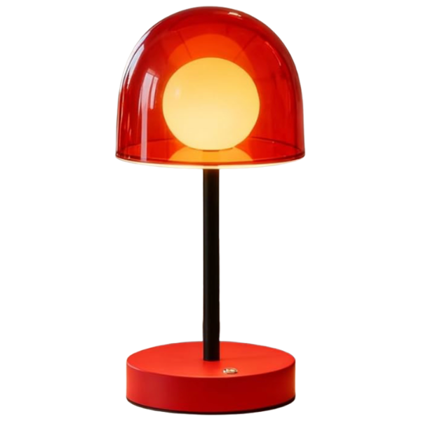 RED MUSHROOM LAMP