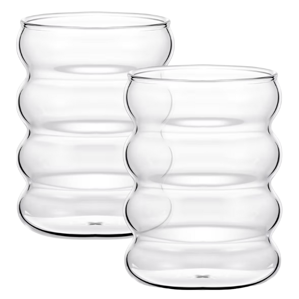 BUBBLE GLASS CUPS