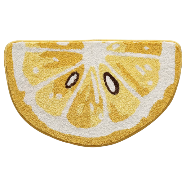 LEMON BATHROOM RUG